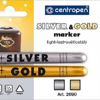 PENNARELLI CENTROPEN C2690 ORO / ARGENTO